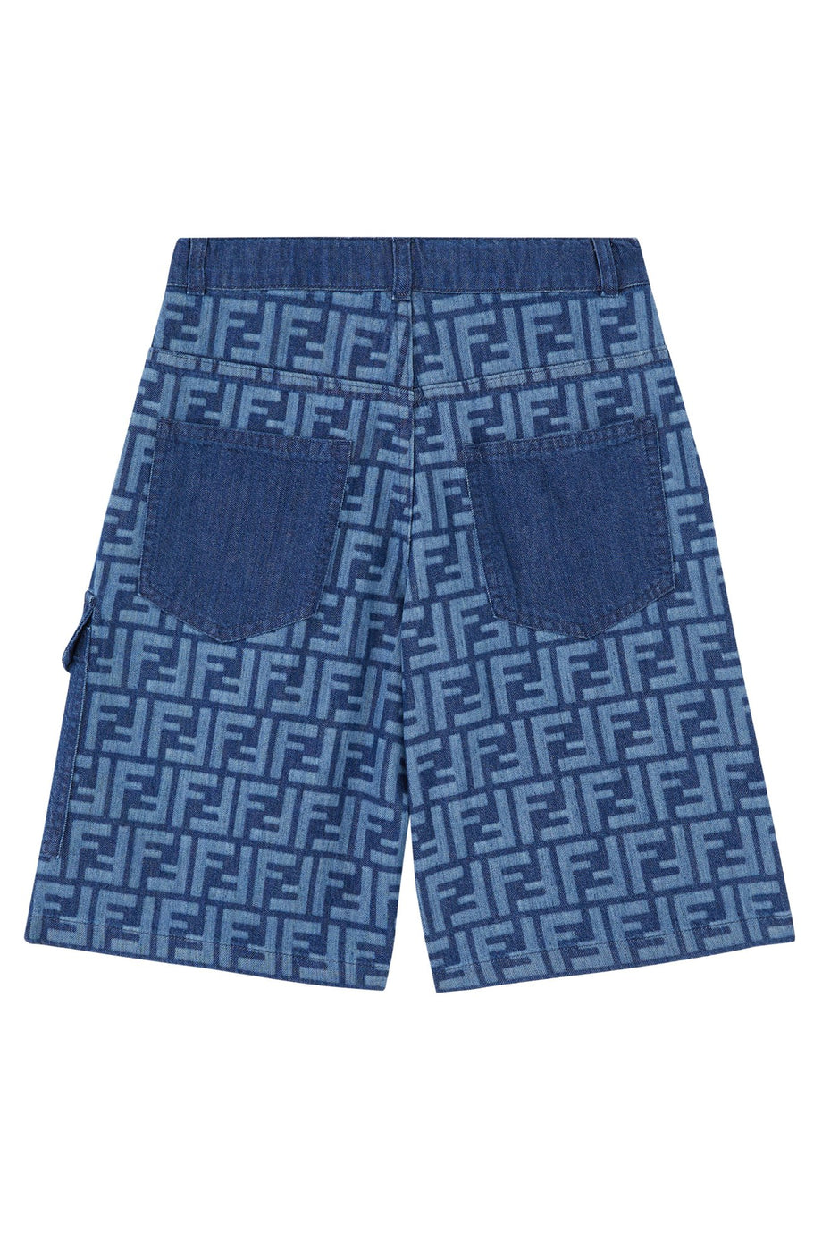 Çocuk Logo Motifli Şortlar