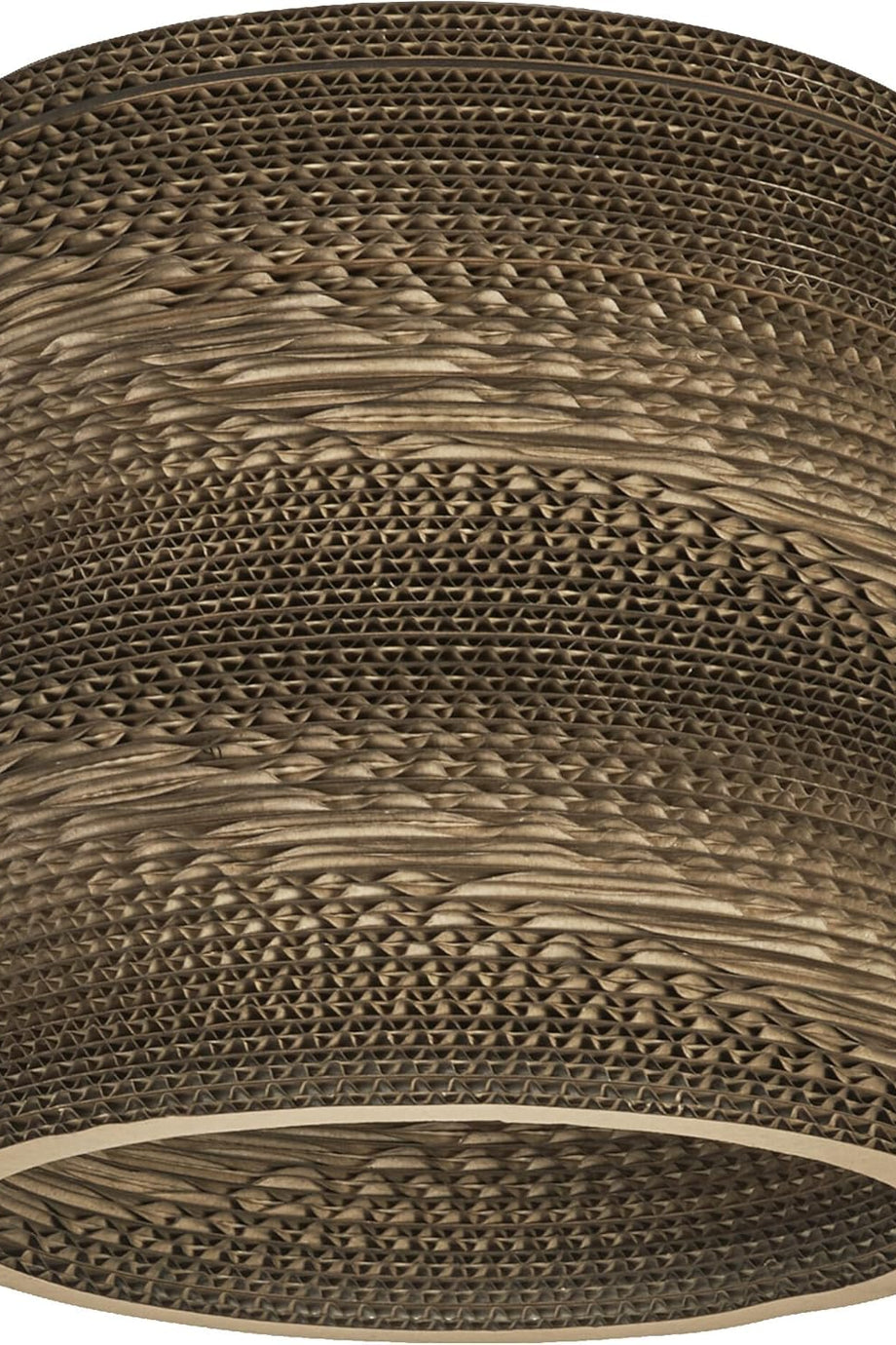 Dekoratif Karton Silindir Masa Lambası Geri Dönüştürülmüş Malzemeden, E27 Duy, 250 mm