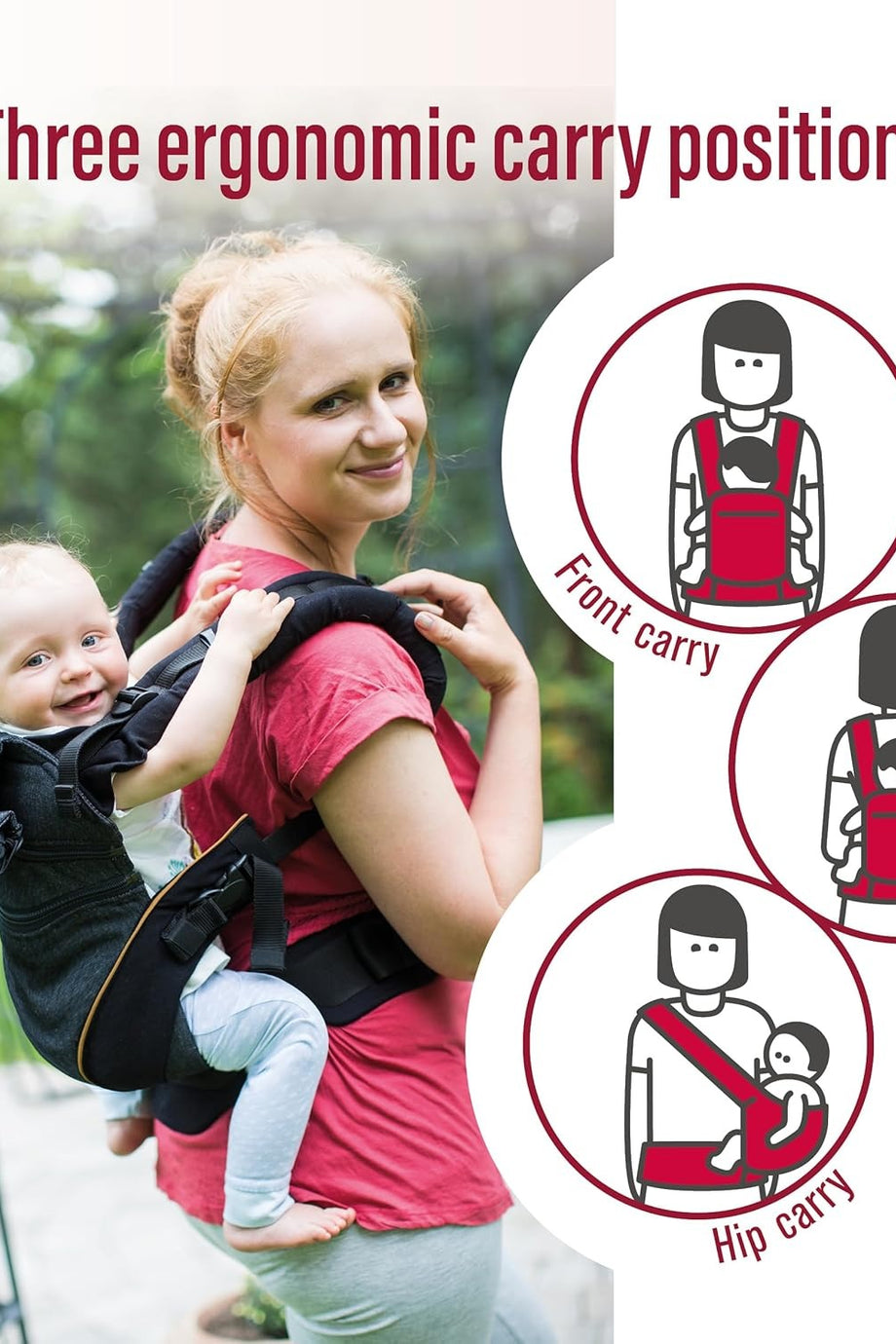 XT/All-In-One Bebek Taşıyıcı Organik Pamuk, 3.5-20 kg, Esnek Taşıma Sistemi, Yeni Doğan