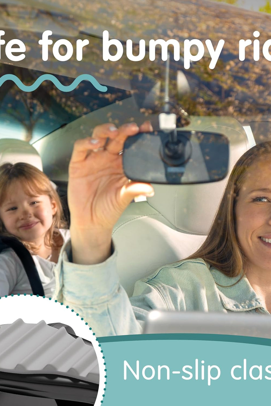 Bebek Araba Aynası, Kırılmaz, Geniş Görüş, Kolay Montaj