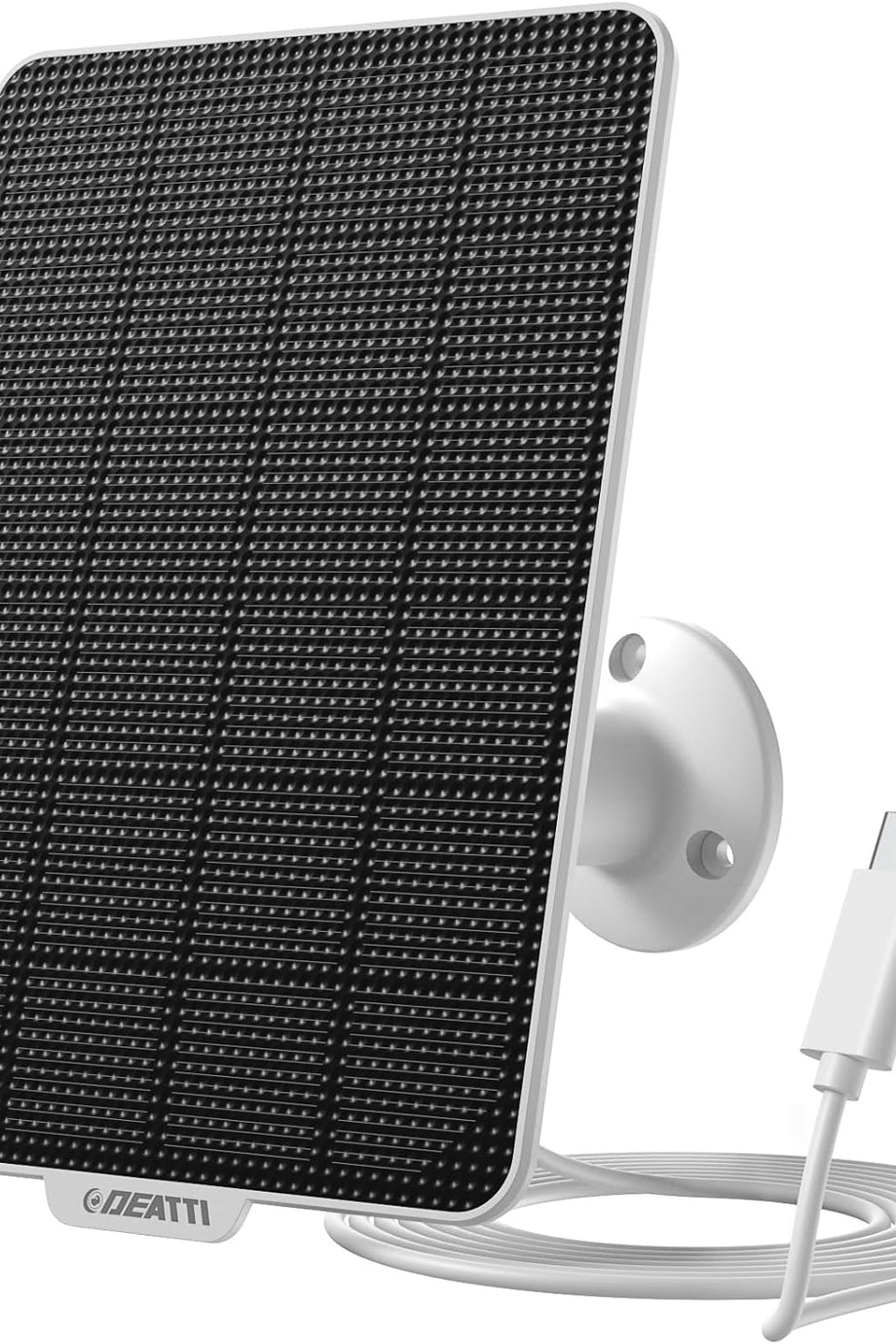 3W Güneş Paneli Kamera için, IP65 Su Geçirmez, USB, 3m Kablo, 360° Ayarlanabilir