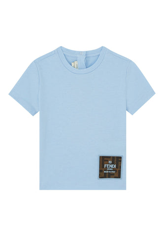 Çocuklar İçin Rahat ve Şık Pamuklu T-Shirt - Mavi