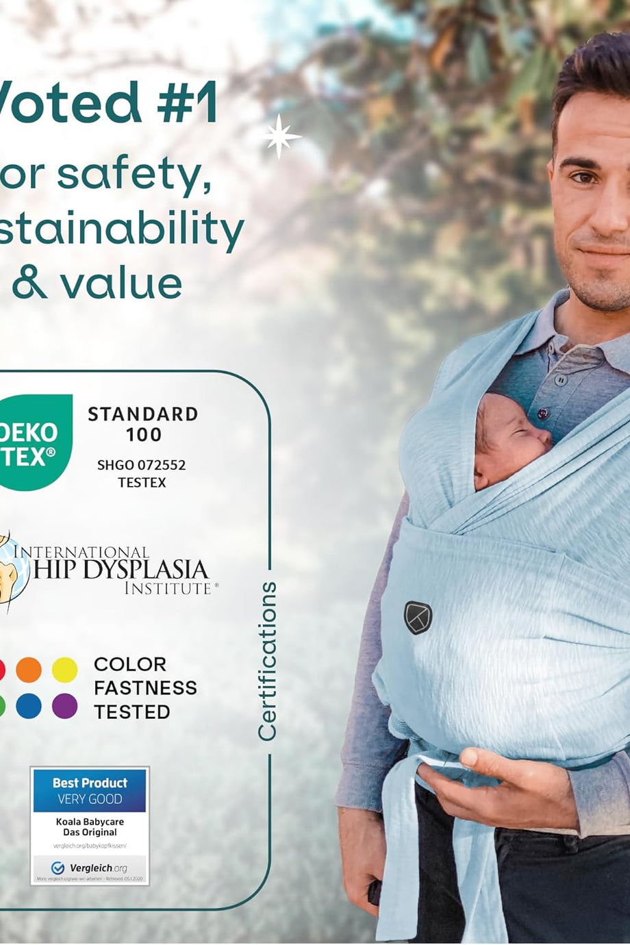 Baby Sling Yeni Doğan Bebek Taşıyıcı, Ergonomik, Çok Amaçlı Bebek Slingi