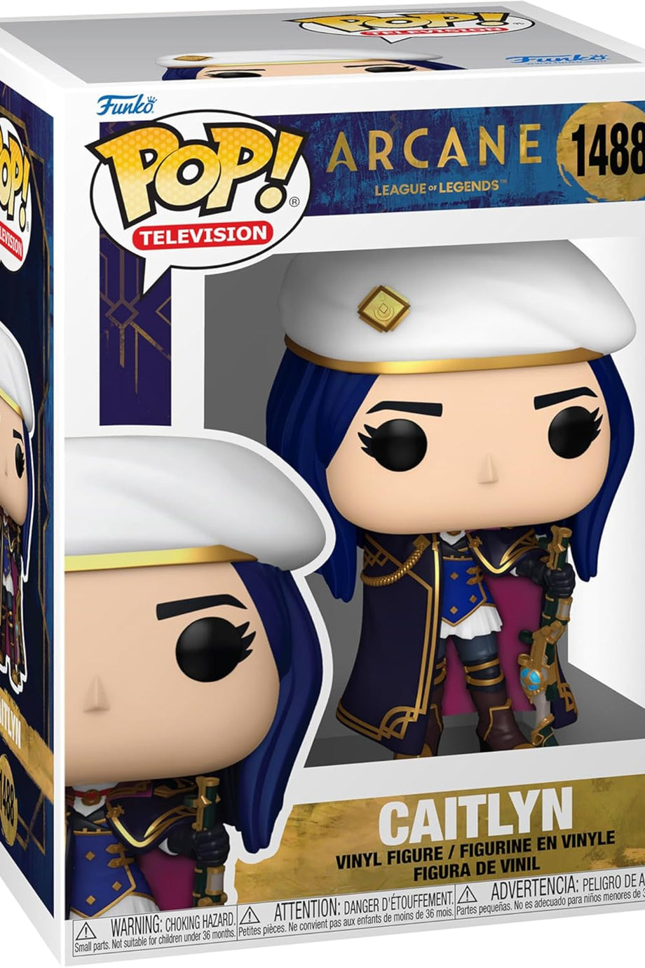 Pop! Arcane: League of Legends, Caitlyn Vinil Koleksiyon Figürü, Resmi Ürün