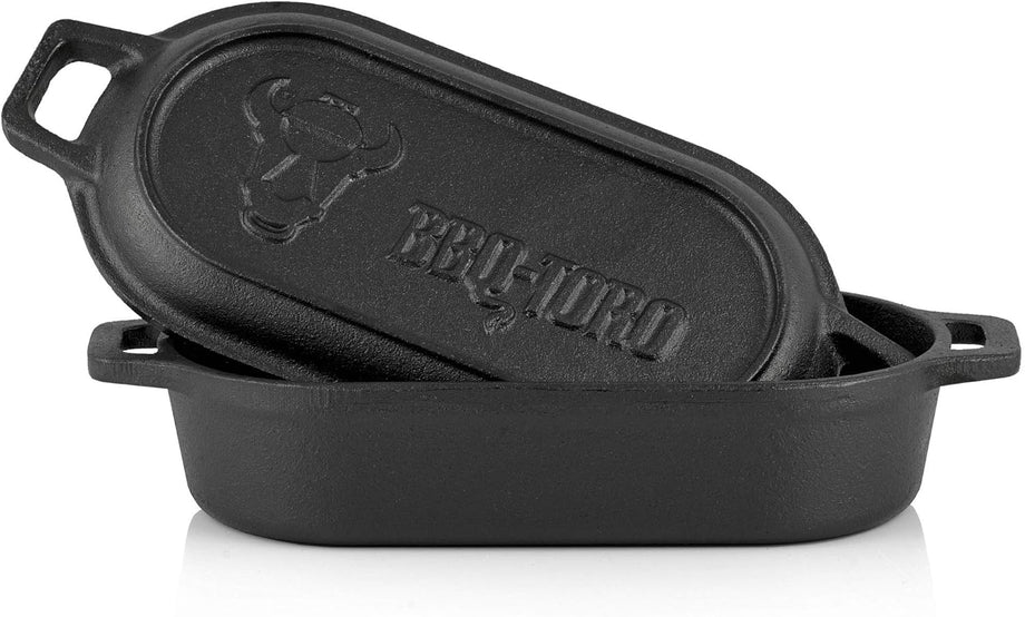 Dökme Demir Kızartma Tavası 1 Litre, Önceden Fırınlanmış