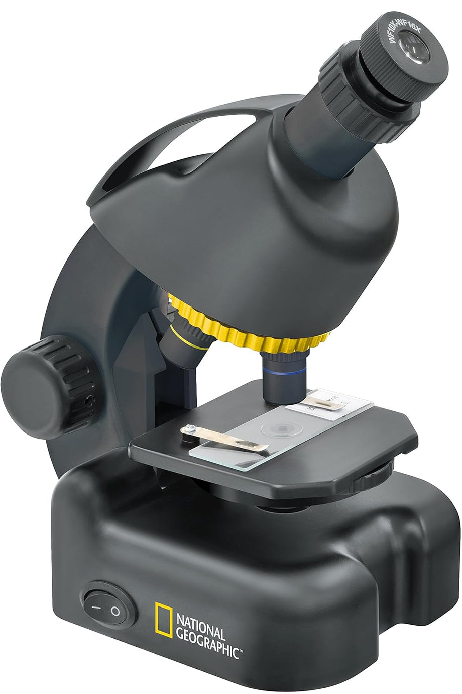 Mikroskop 40–640x, LED Işıklı, Akıllı Telefon Tutuculu, Eğitici ve Eğlenceli Bilim Seti