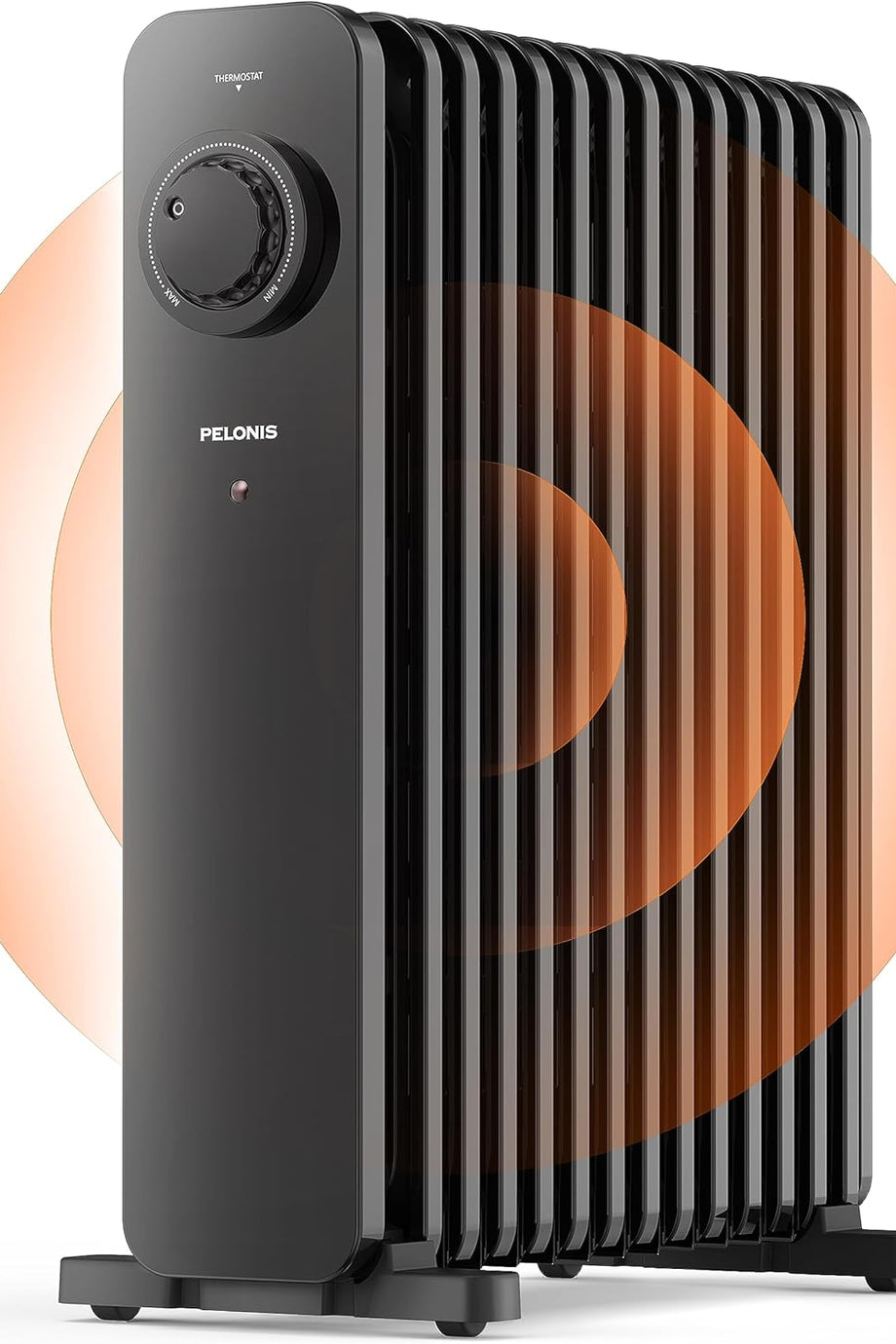 2500 W Yağlı Radyatör, 13 Kanatlı, Termostatlı, 3 Isı Seviyesi