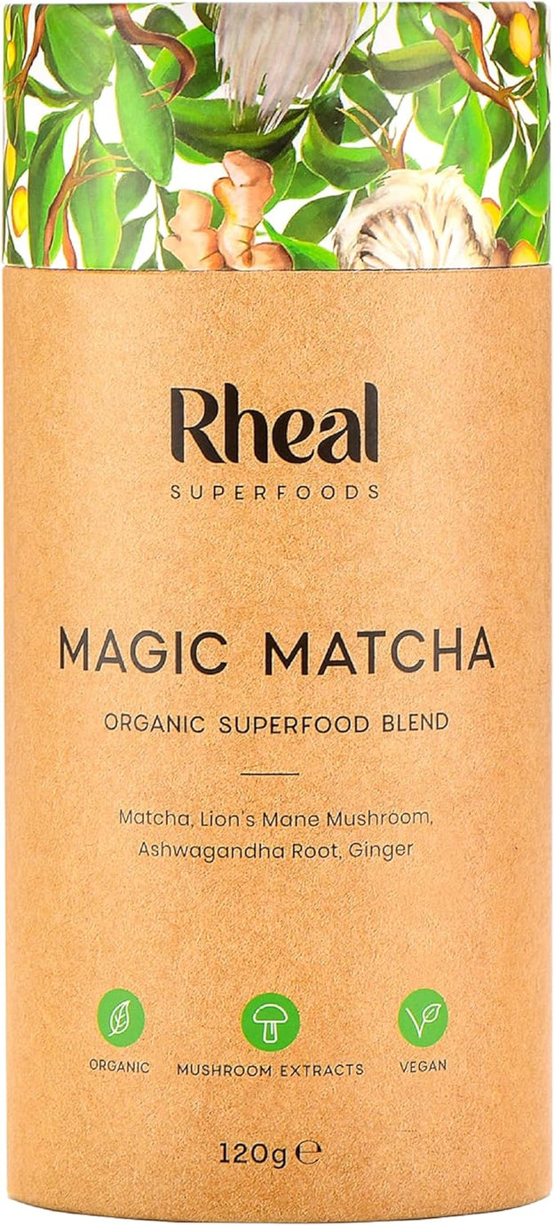 Magic Matcha 120g, Aslan Yelesi Mantarı ve Ashwagandha ile