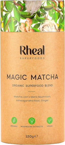 Magic Matcha 120g, Aslan Yelesi Mantarı ve Ashwagandha ile