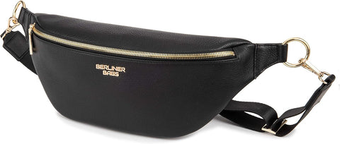 Mona XL Bel Çantası, Premium Deri, Unisex Fanny Pack