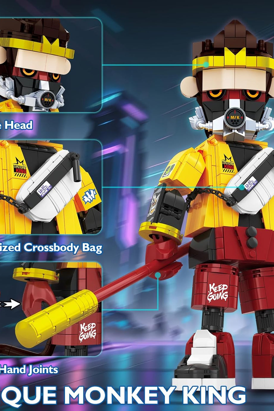 Monkey King Warrior Mecha, Koleksiyonluk Yapı Seti