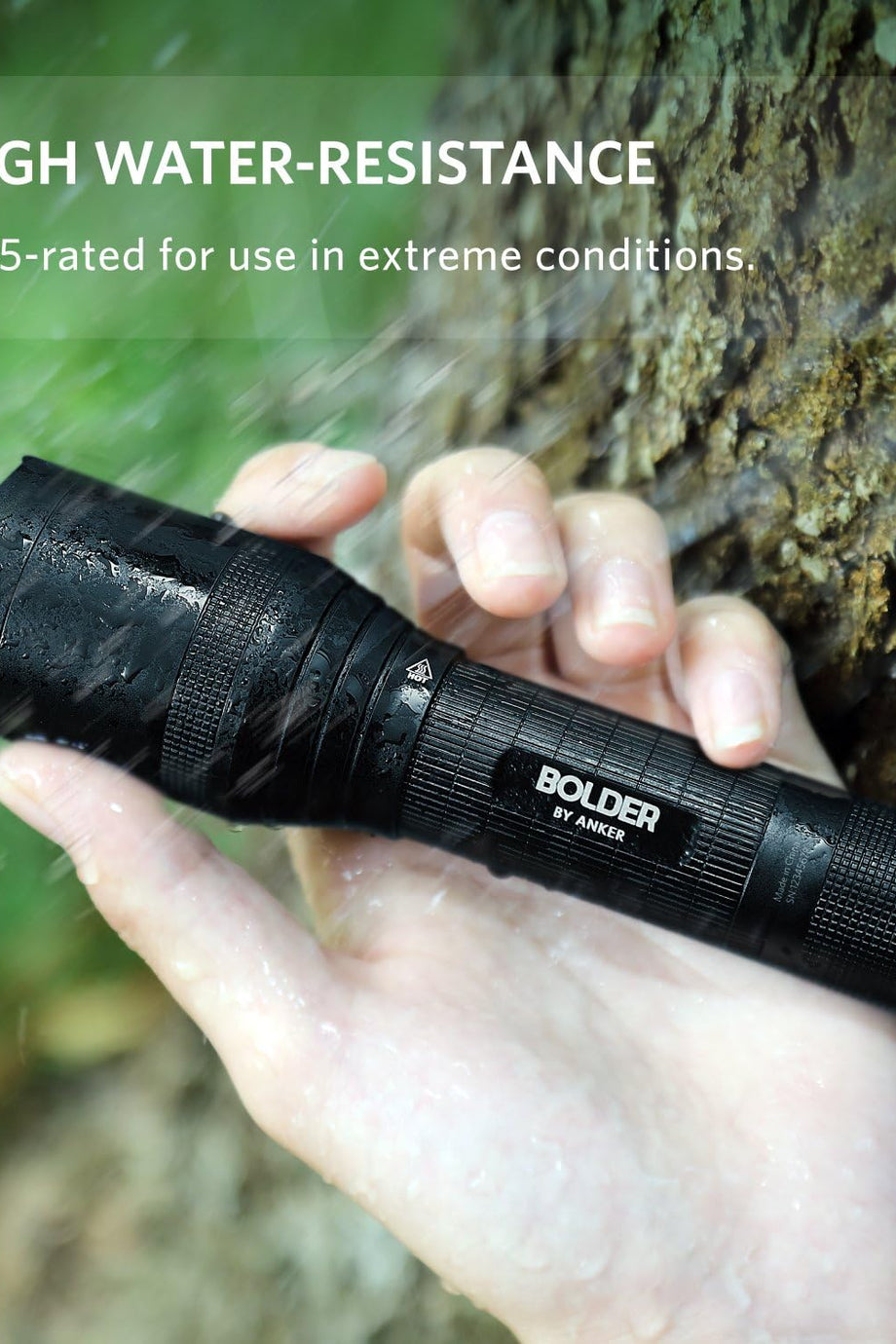 LC90 LED El Feneri,900 Lümen Süper Parlak, IP65 Su Geçirmez, Zoom Özellikli, 5 Işık Modu