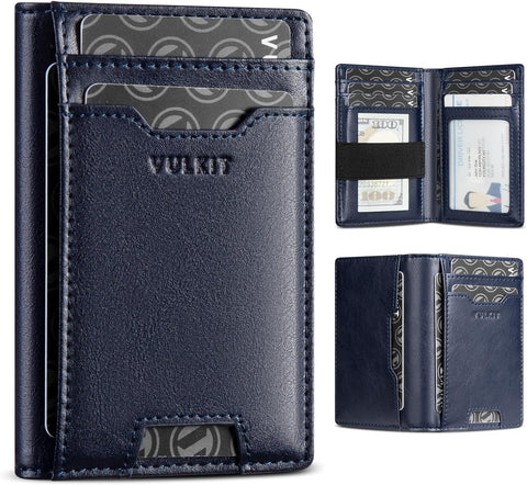 RFID Engelleyici İnce Deri Kartlık, 10 Kartlık Kapasite