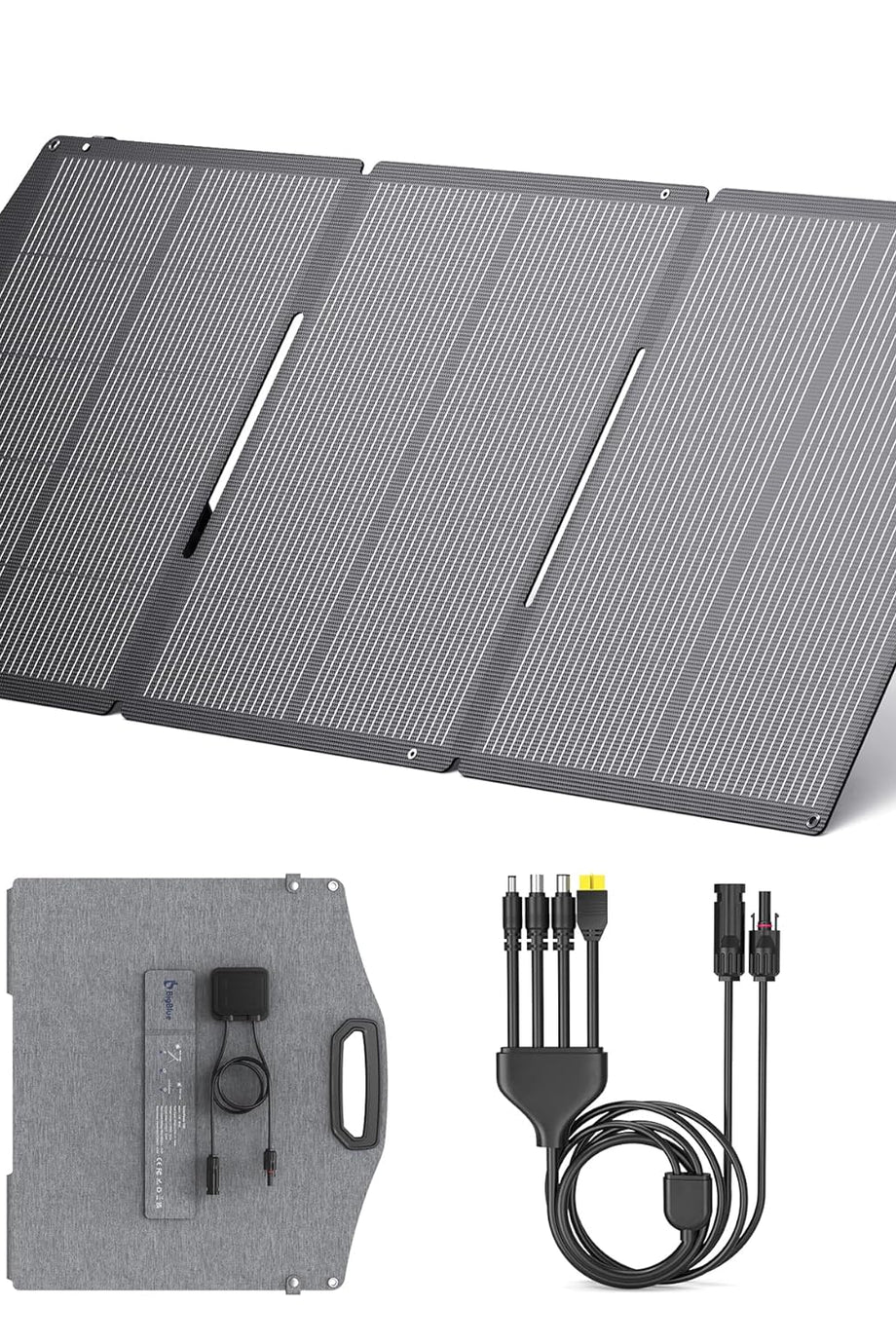 ETFE 150W Taşınabilir Güneş Paneli, IP68 Su Geçirmez, Katlanabilir