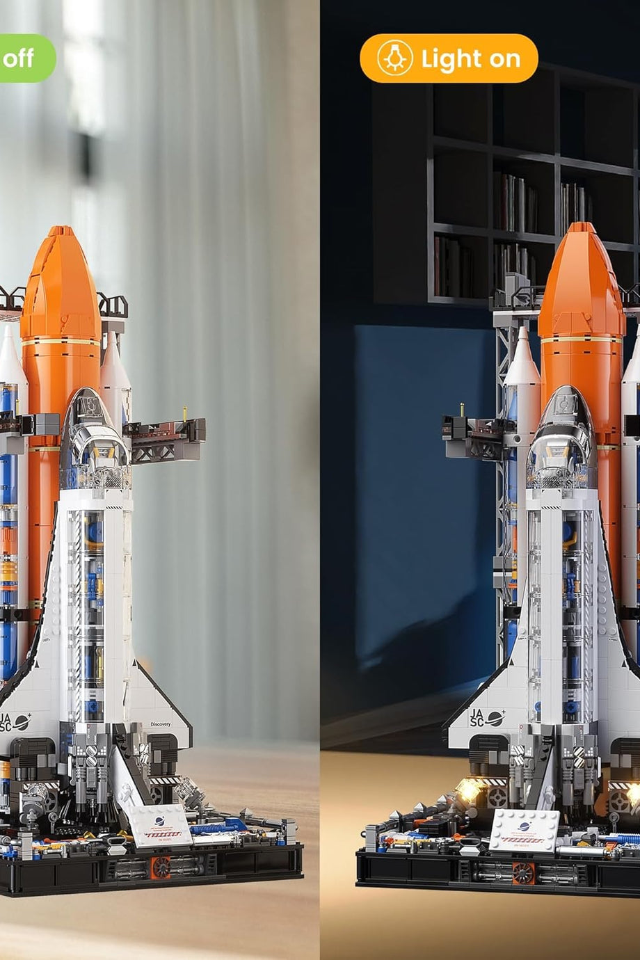 Uzay Mekiği Yapı Kiti, 2226 Parça, 8+ Yaş İçin Uzay Oyuncağı, Koleksiyonluk Model