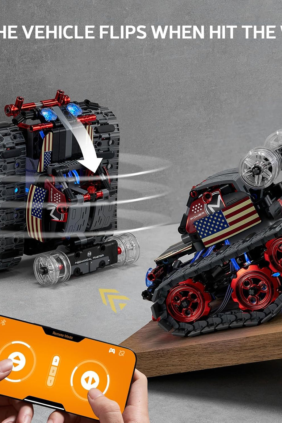 Technic 4'ü 1 Arada Uzaktan Kumandalı ve Programlanabilir Robot Seti, 631 Parça