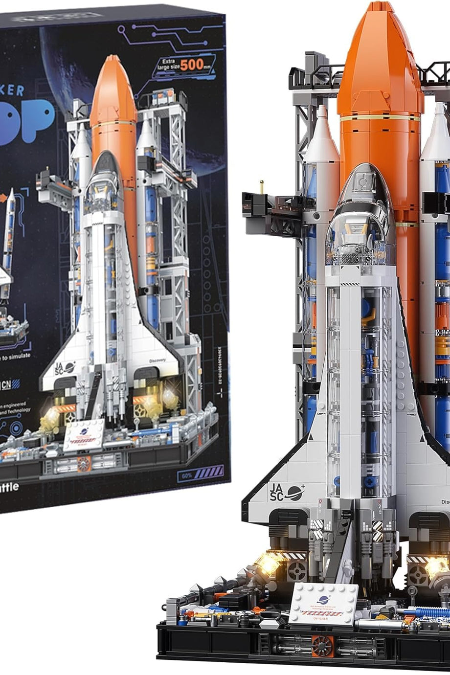 Uzay Mekiği Yapı Kiti, 2226 Parça, 8+ Yaş İçin Uzay Oyuncağı, Koleksiyonluk Model