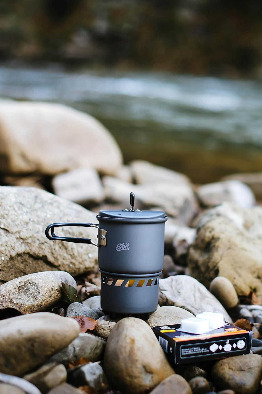 Katı Yakıtlı Kamp Pişirme Seti, Kompakt ve Hafif