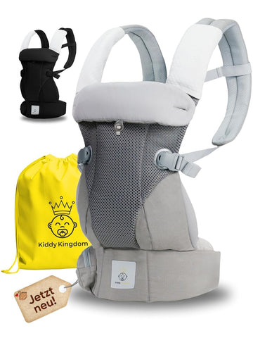 3'ü 1 Arada Ergonomik Bebek Taşıyıcı Nefes Alabilen 3D Soft Mesh, Yenidoğan İçin