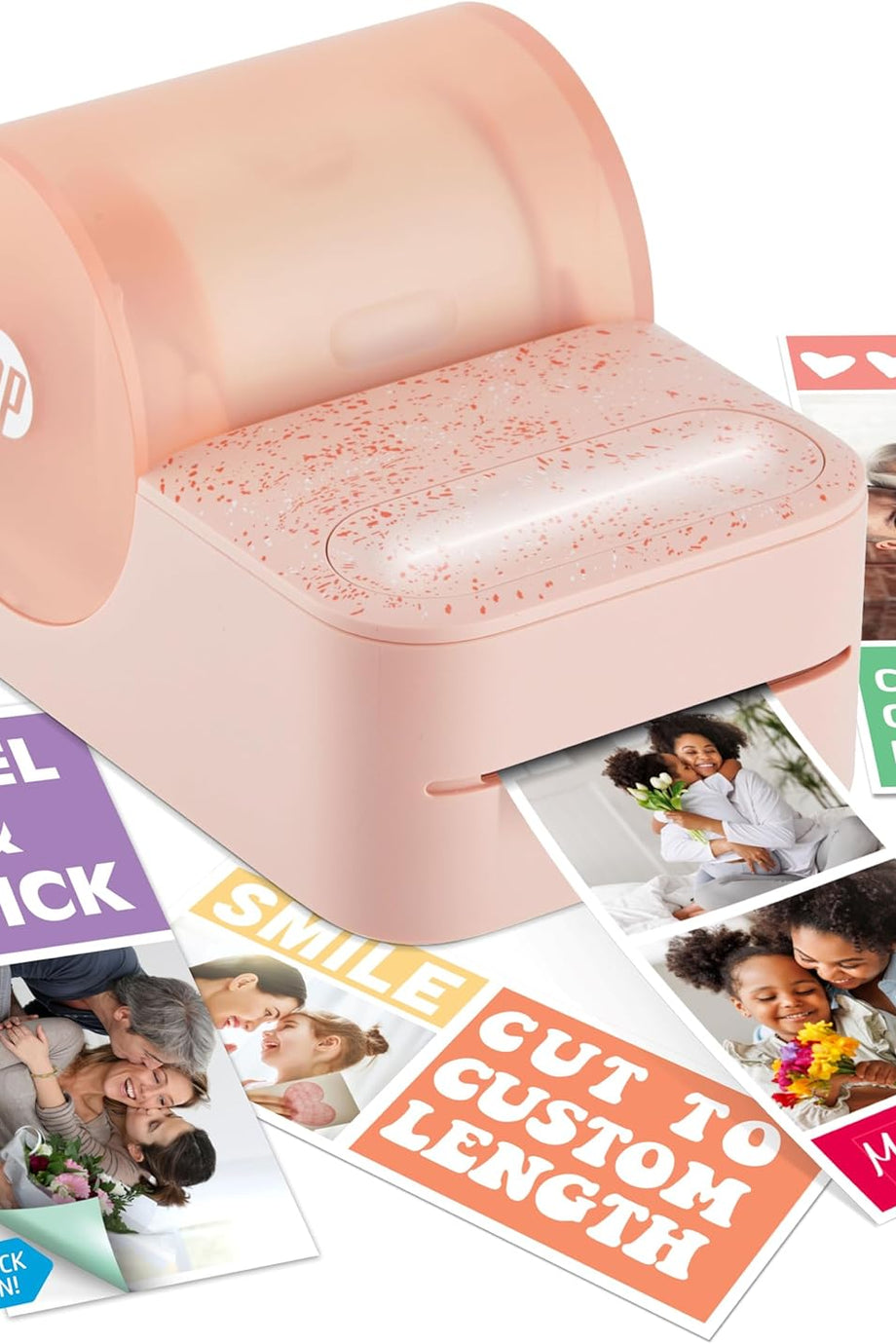 Sprocket Panorama Taşınabilir Fotoğraf Yazıcısı, Kendinden Yapışkanlı Etiket ve Fotoğraf Baskıları