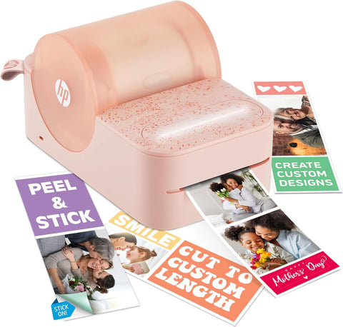 Sprocket Panorama Taşınabilir Fotoğraf Yazıcısı, Kendinden Yapışkanlı Etiket ve Fotoğraf Baskıları