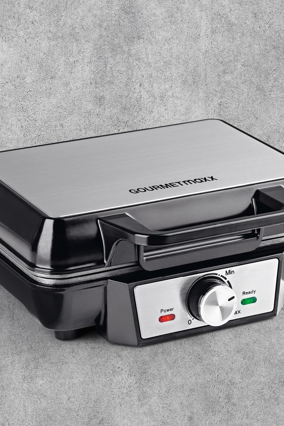 1000W Waffle Makinesi, 2 Adet Waffle, Ayarlanabilir Sıcaklık, Yapışmaz Kaplama