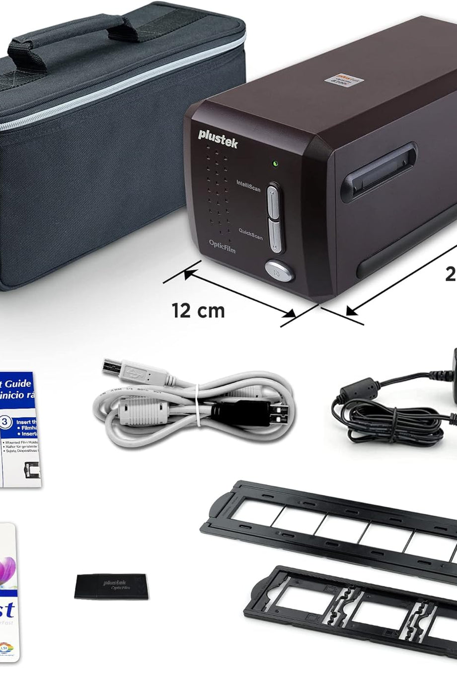 OpticFilm 8300i SE Dijital Film ve Slayt Tarayıcısı, 7200 dpi, SilverFast SE Plus 9 Dahil
