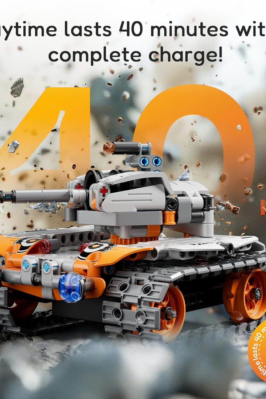 5'i 1 Arada Robotik Set, Uygulama ve Uzaktan Kumanda ile, Programlanabilir Robot