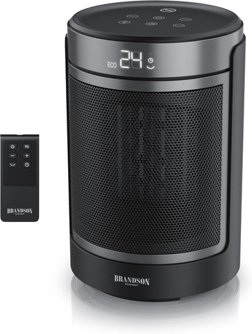 Uzaktan Kumandalı Fanlı Isıtıcı, ECO Modlu, Sessiz ve Verimli