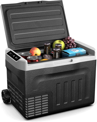 PolarForce 30L Kompresörlü Elektrikli Soğutma Kutusu, LCD Panel, 12V/230V