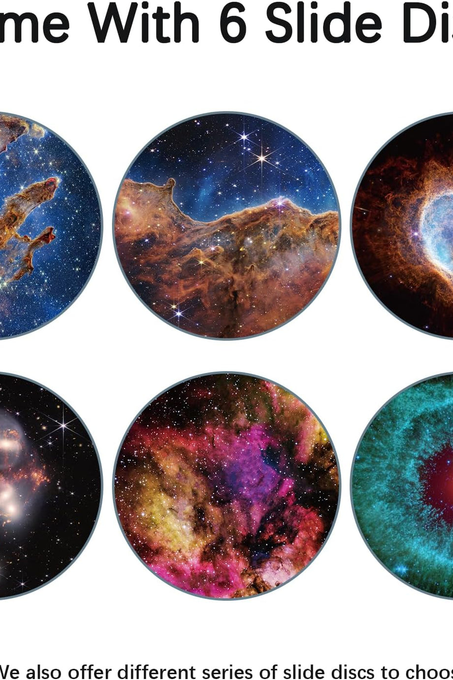 Galaxy Projektör için 5K Ultra HD Disk Seti (6 Disk) Yüksek Çözünürlük, Yarı İletken Litografi