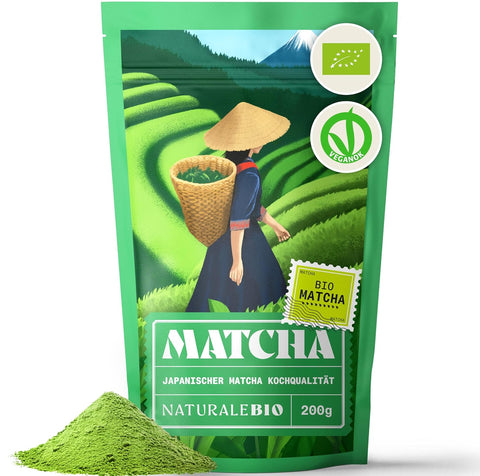 Organik Matcha Çayı Tozu Japon Yeşil Çayı Pişirme ve Tatlılar İçin