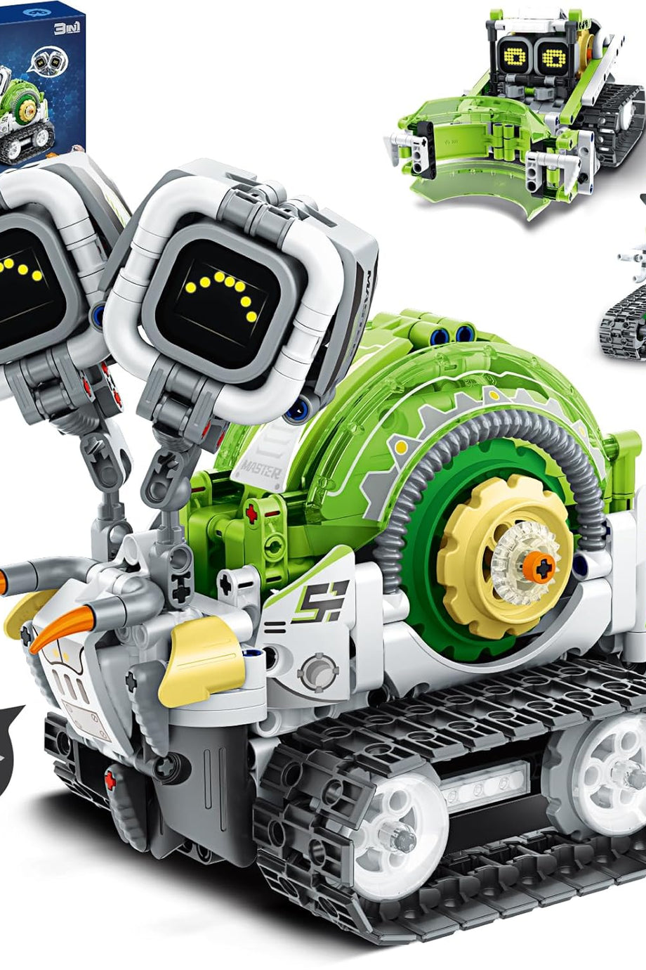 Technik Robot, 3'ü 1 Arada Robotik Yapım Seti, Uygulama ve Uzaktan Kumanda ile