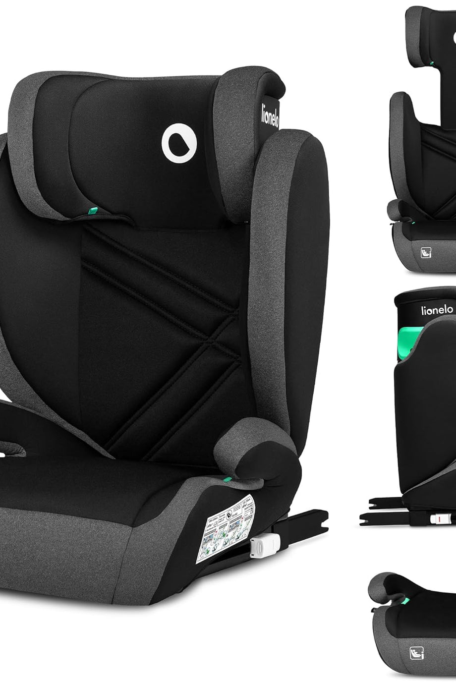Hugo i-Size Oto Koltuğu – ISOFIX, Ayarlanabilir Başlık, 100–150 cm