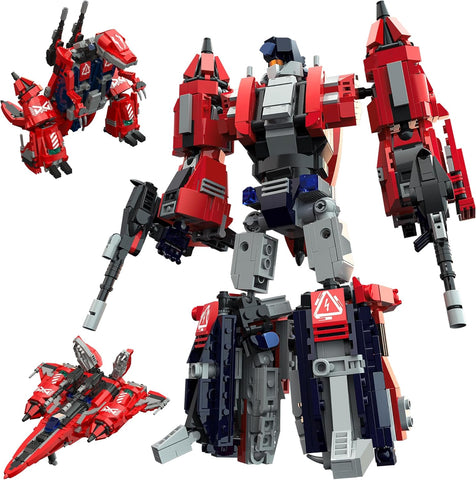 Technik 3'ü 1 Arada Robot Yapım Seti, Mekanik Dinozor, Savaş Uçağı, Koleksiyonluk Model