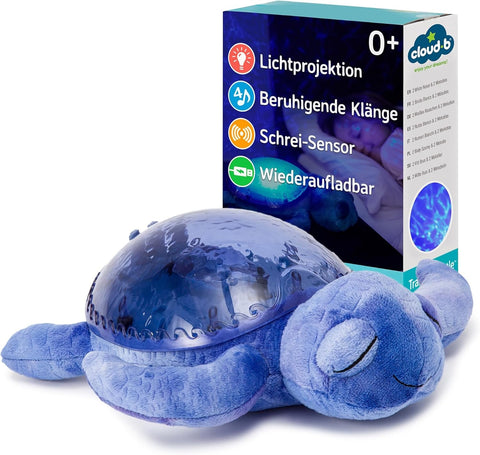 Şarjlı Okyanus Müzikli Gece Lambası, Su Altı Işık Projeksiyonları, Ayarlanabilir Parlaklık