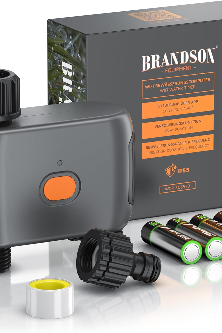 Wi-Fi Sulama Sistemi, Akıllı Zamanlayıcı, Alexa ve Google Uyumlu