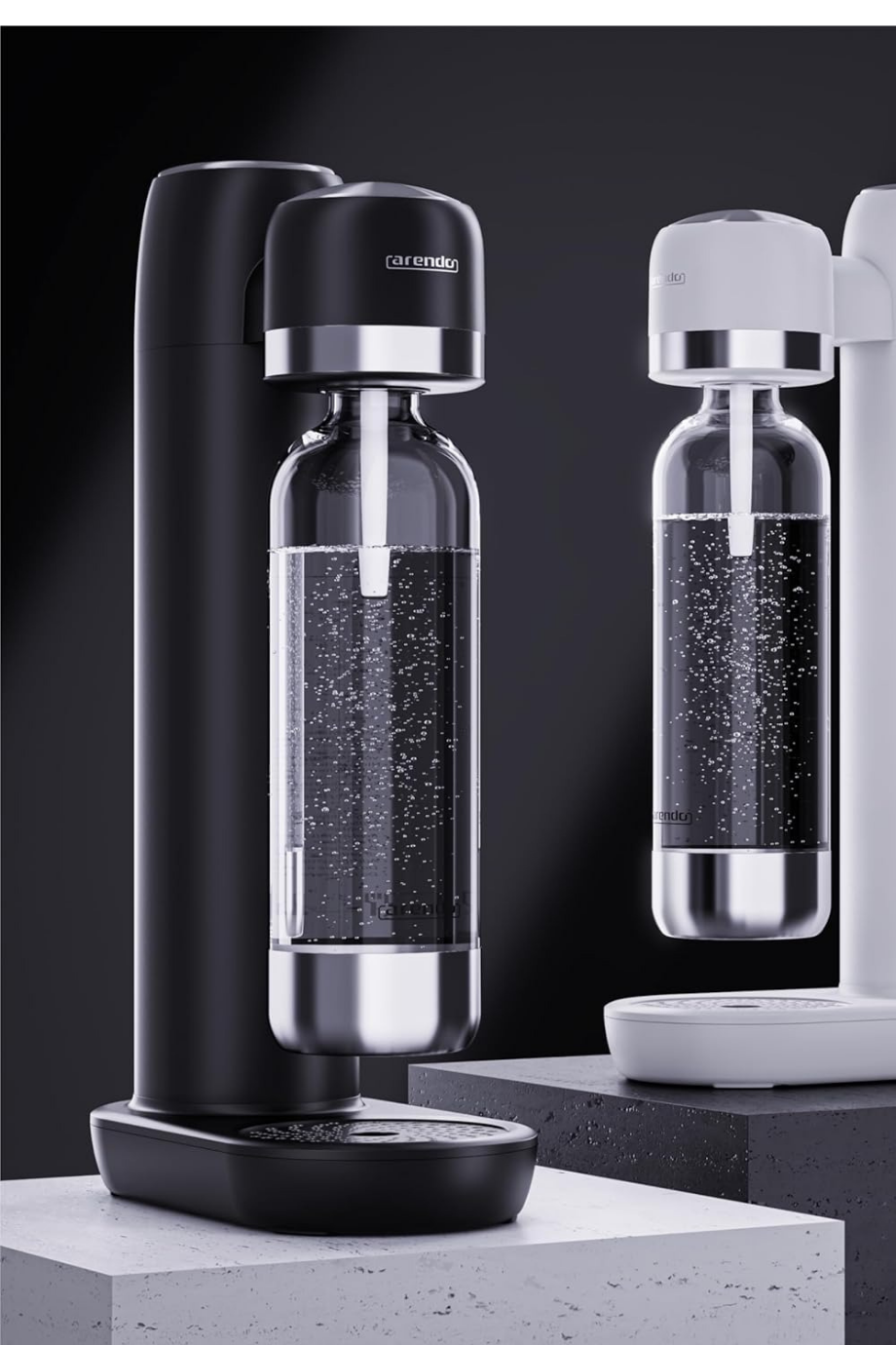 Soda Maker 1 Litre Su Karbonatörü BPA’sız CO2 Uyumlu Beyaz