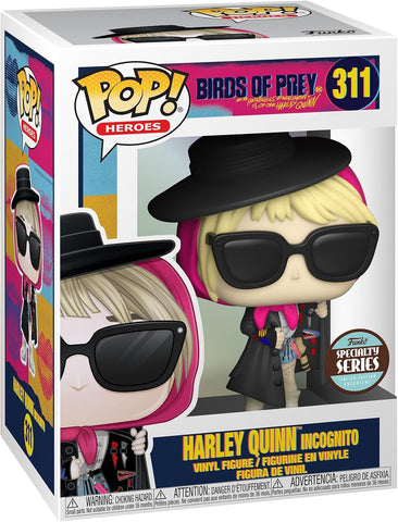 POP! Birds Of Prey Harley Quinn (Incognito) Vinil Koleksiyon Figürü 9,5 cm