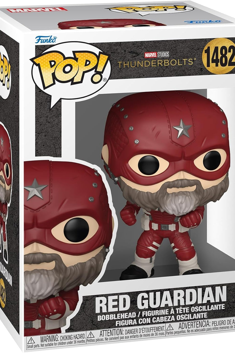 POP! Marvel: Thunderbolts, Red Guardian Figür, Koleksiyonluk Vinil Oyuncak