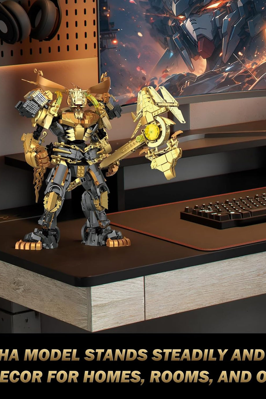 Mech Robot Kitleri, Hareketli Eklemli, Silahlı Hero Mecha Model ve Koleksiyon Seti