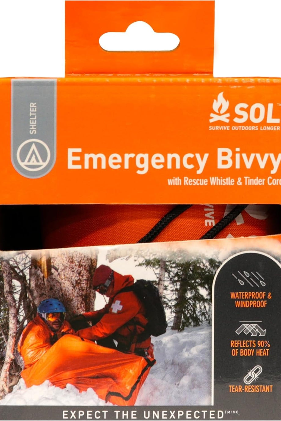 Longer Acil Durum Bivvy Uyku Tulumu Isı Yansıtan Hayatta Kalma Çantası