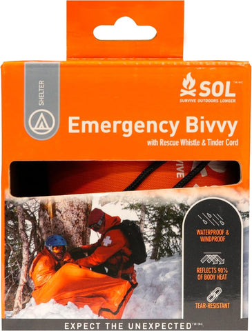 Longer Acil Durum Bivvy Uyku Tulumu Isı Yansıtan Hayatta Kalma Çantası