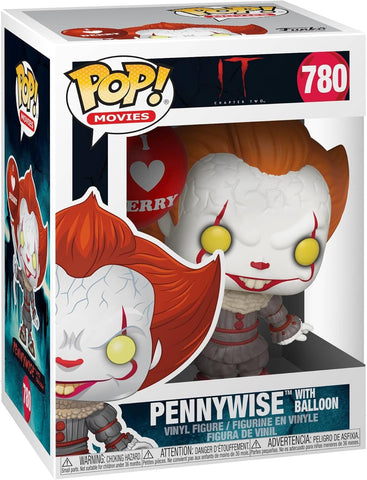 Pop! IT Chapter Two, Balonlu Pennywise, Resmi Vinil Koleksiyon Figürü