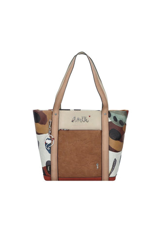 Alma Shopper Omuz Çantası 44 cm Geniş Hacimli Şık ve Dayanıklı Kadın Çantası