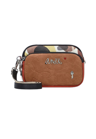 Alma Kadın Çapraz Çanta 20 cm Şık, Hafif ve Çok Gözlü Günlük Omuz Çantası