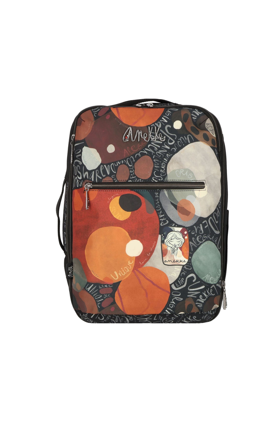 Viaje Kadın Sırt Çantası 41,5 cm Siyah Laptop ve Tablet Bölmeli İş Rucksack