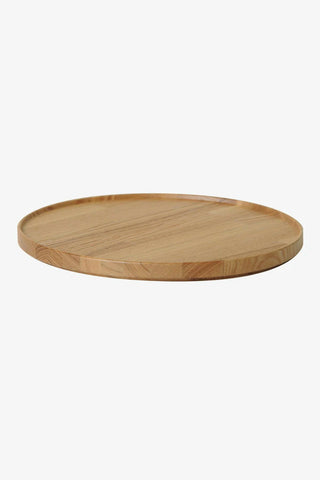 Yuvarlak Ahşap Tepsi-Kapak 300mm