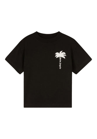 Çocuklar için Palm Tişört - Siyah