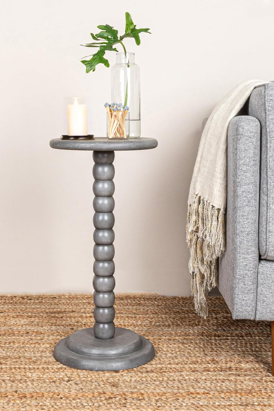 Dove Kokteyl Masası, Masif Ahşap & Şık Tasarım, 30 cm